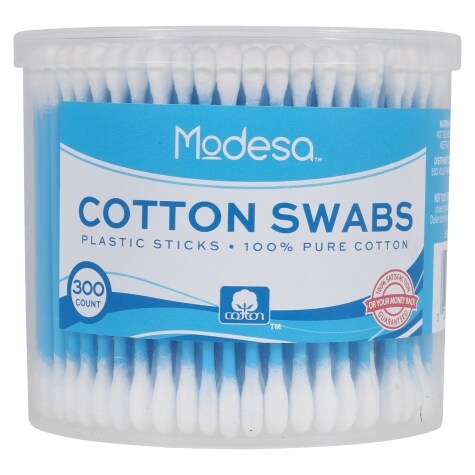 Modesa Cotton Swabs, 300 ct.