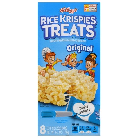 Kellogg's Rice Krispies Treats Cereal Bars, 8 ct.