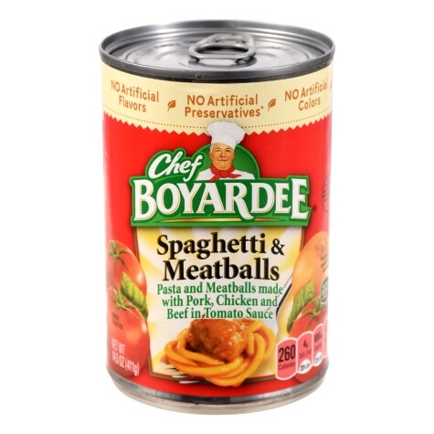 Chef Boyardee Spaghetti & Meatballs, 14.5 oz.