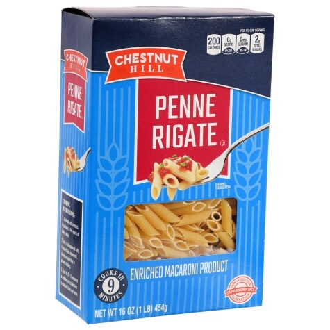 Download Chestnut Hill Penne Rigate 16 Oz Family Dollar