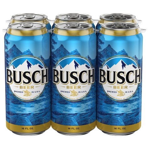 Busch Beer 16 fl oz - 6 Cans | Family Dollar