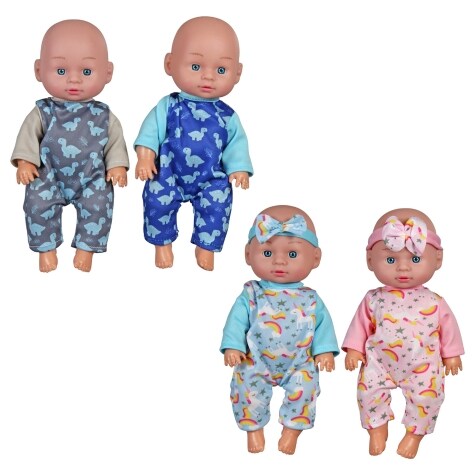 Toymazing Newborn Twin Dolls, 10 in.