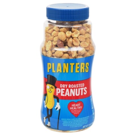 Planters Dry Roasted Peanuts, 16 oz.