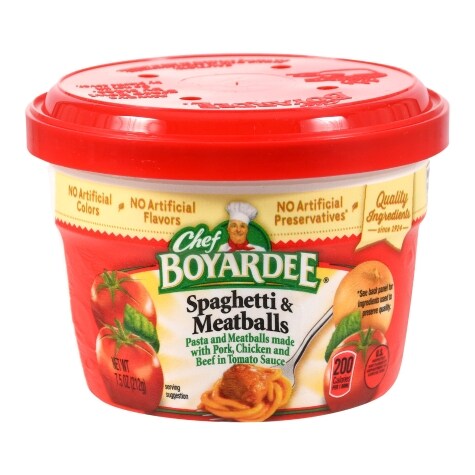 Chef Boyardee Spaghetti & Meatballs, 7.5 oz.