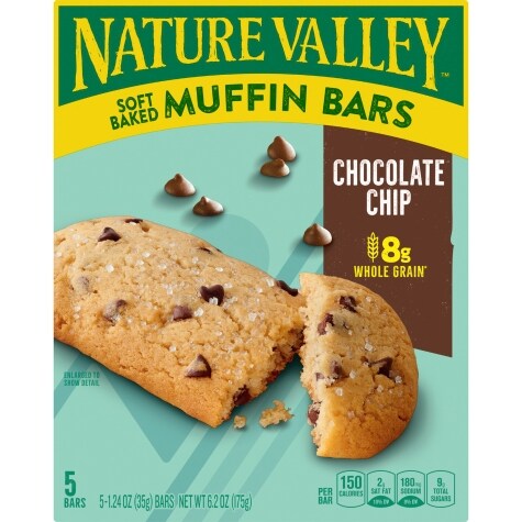 Nature Valley Soft-Baked Muffin Bars - Chocolate Chip, 5-ct. Box