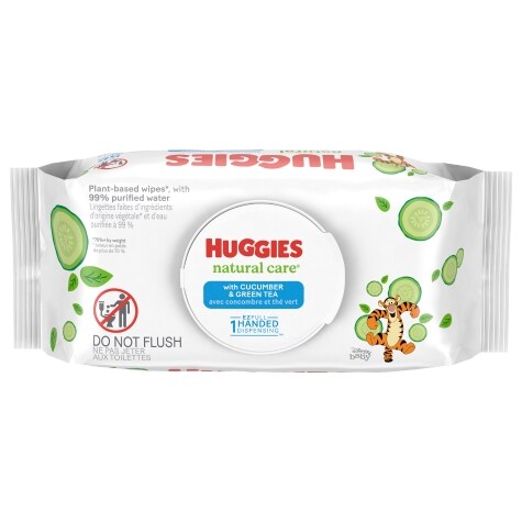 Huggies Natural Care Refreshing Baby Wipes, Scented, 1 Flip-Top Pack ...