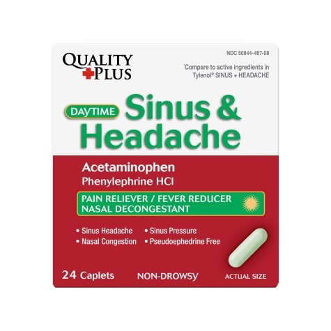 Family Wellness Daytime Sinus Caplets 24 Ct Family Dollar