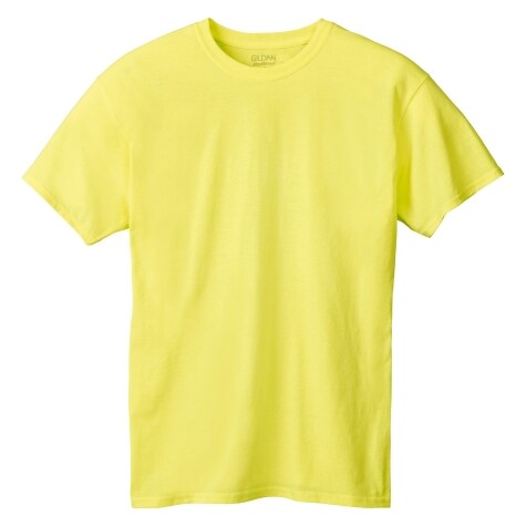 Gildan Men's Yellow T-Shirt