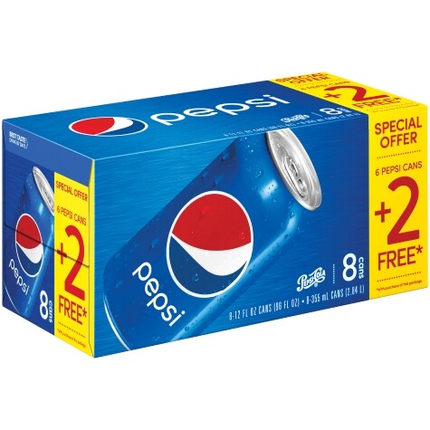 Pepsi® 8 Pack 12 fl. oz. Cans | Family Dollar