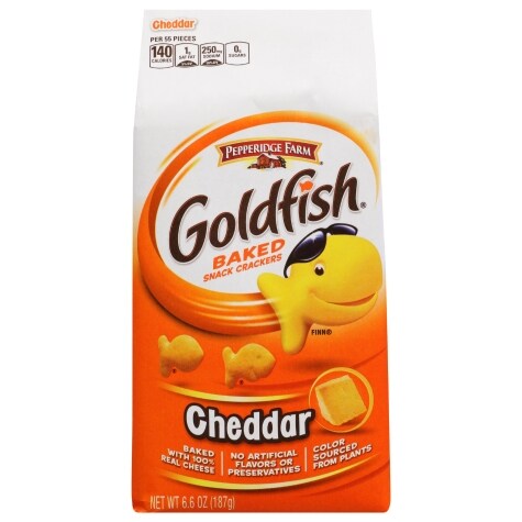 Pepperidge Farm Goldfish Cheddar Crackers, 6.6 oz.