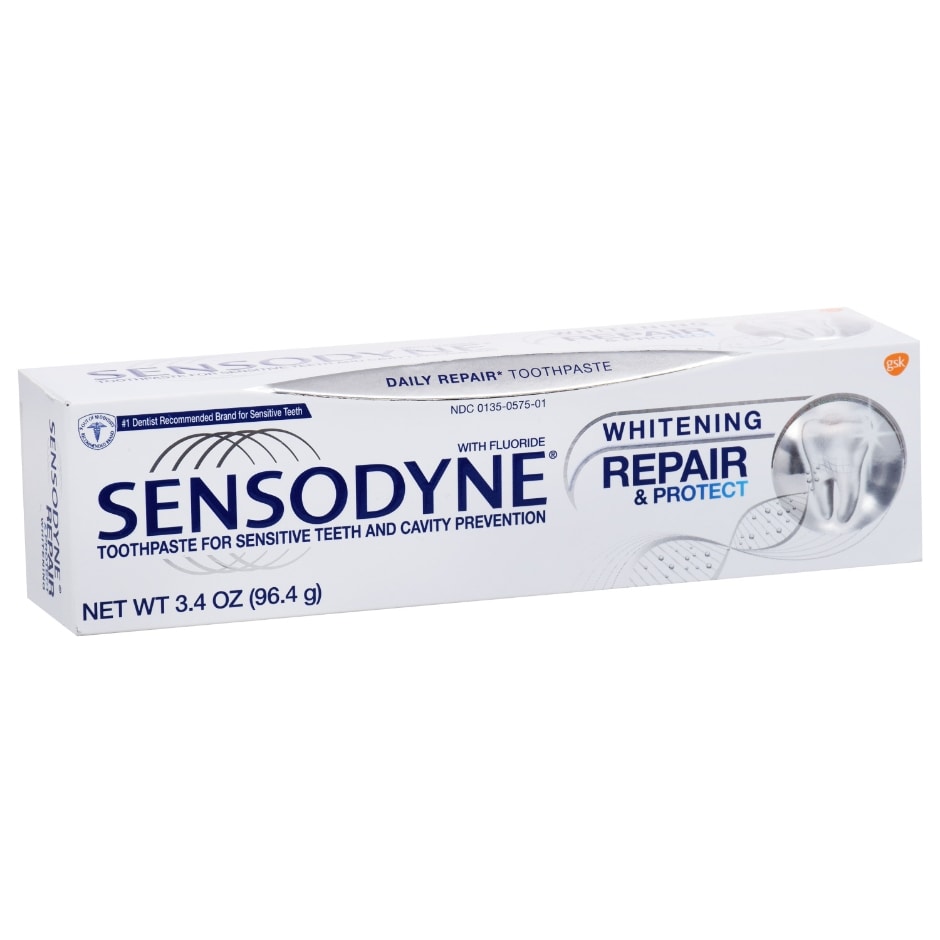 Sensodyne Daily Repair Whitening Toothpaste, 3.4 oz. | Family Dollar