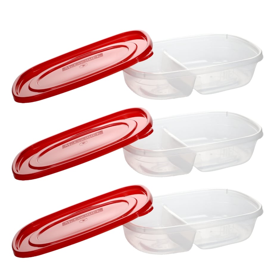 Rubbermaid Take Alongs Divided Containers, 3 ct. | Family Dollar