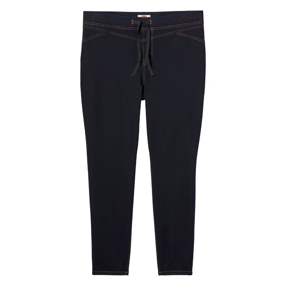 women's plus size navy blue pants