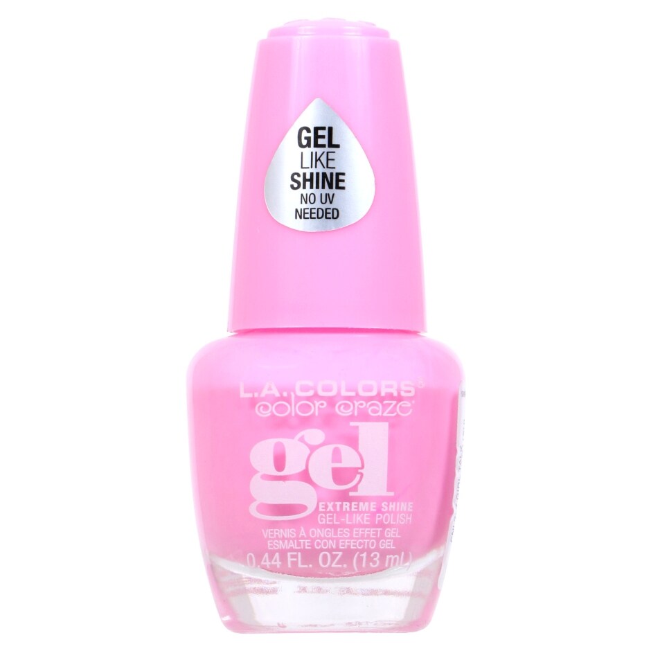 2097800-L.A. Colors Color Craze Girl Talk Gel Nail Polish, 0.44 oz.