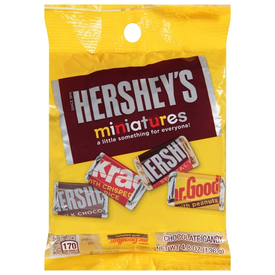 Hershey's Chocolate Candy Miniatures 4.8 oz | Family Dollar