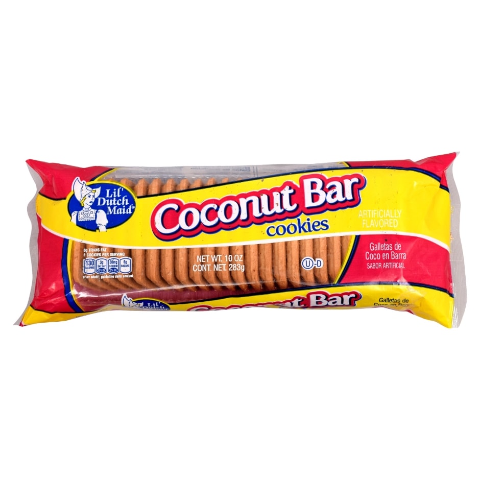 Lil' Dutch Maid Coconut Bar Cookies, 10 oz. | Family Dollar