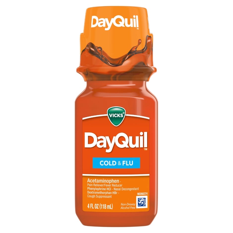 Dayquil Cold and Flu 4 fl oz