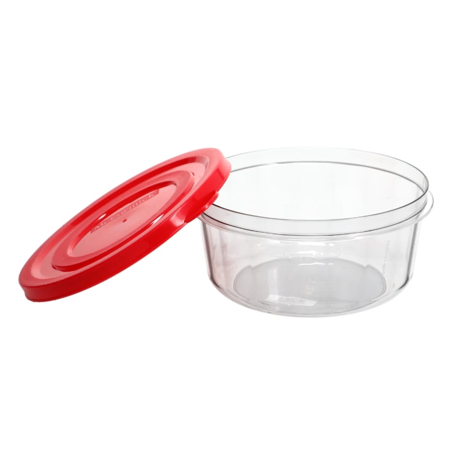 Food Storage Containers - Glass & Plastic Containers with Lids