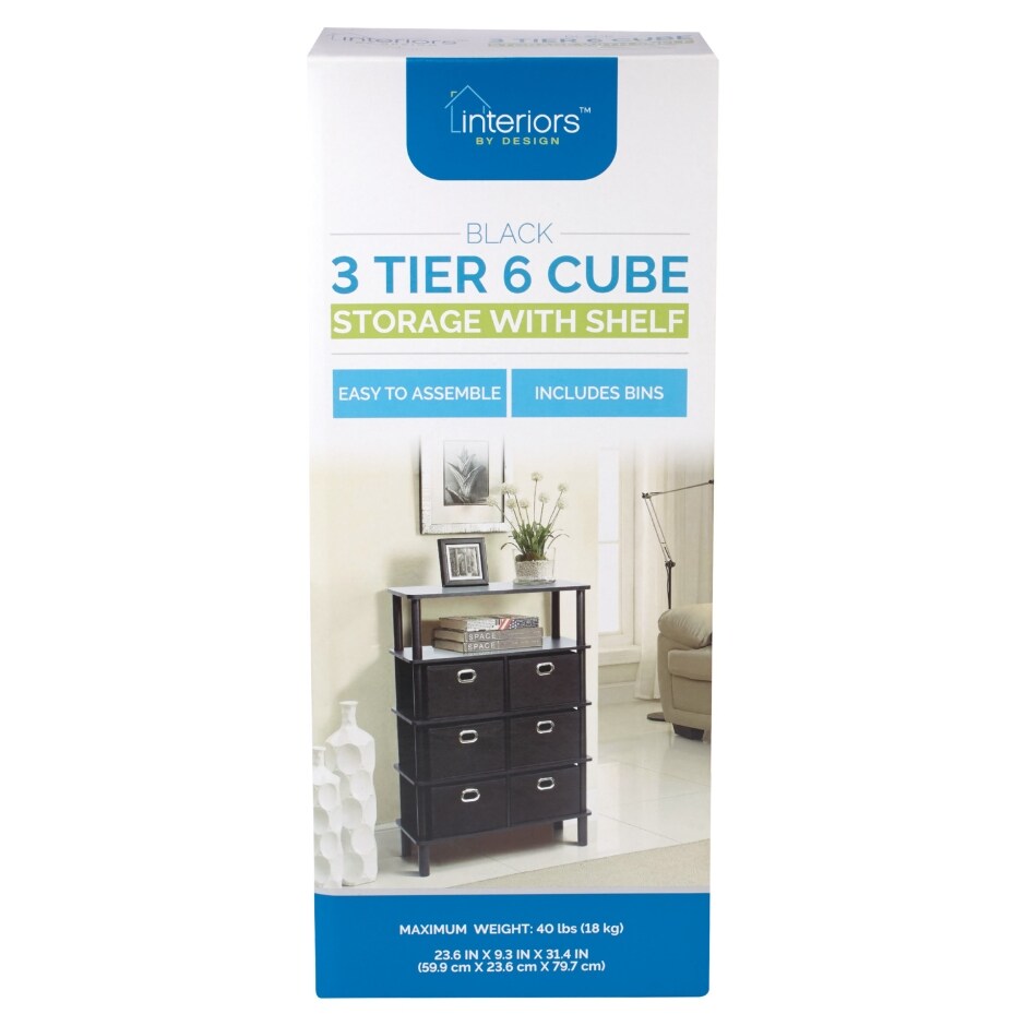 Interiors By Design Cube Storage Shelves Family Dollar