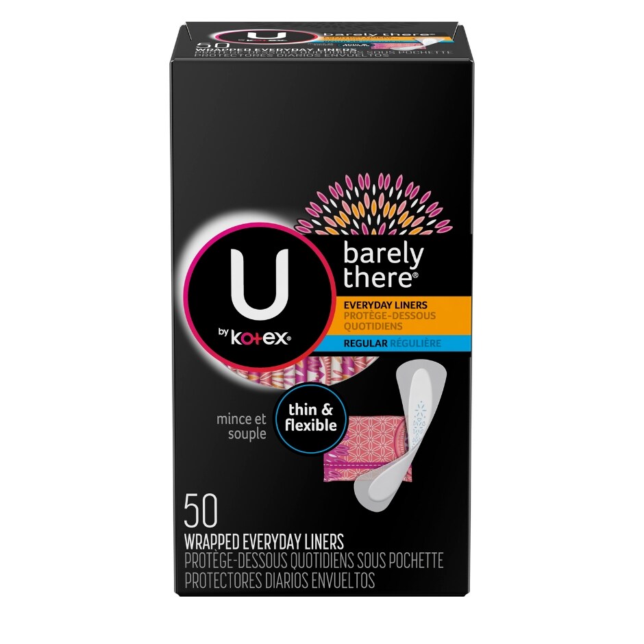 Panty Liners U By Kotex Thin Panty Liners Family Dollar