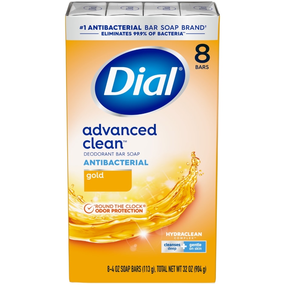 Dial Gold Antibacterial Deodorant Soap, 8 ct. | Family Dollar