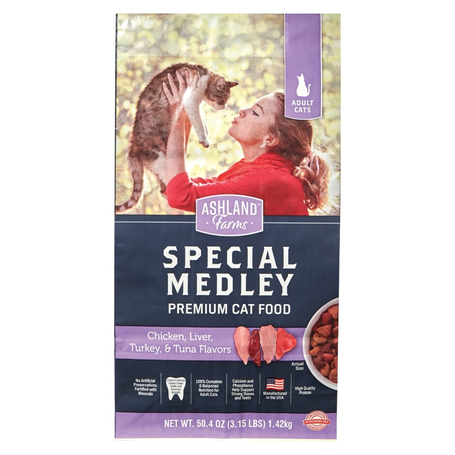 Ashland Farms Special Medley Premium Cat Food 3 15 Lb Family Dollar