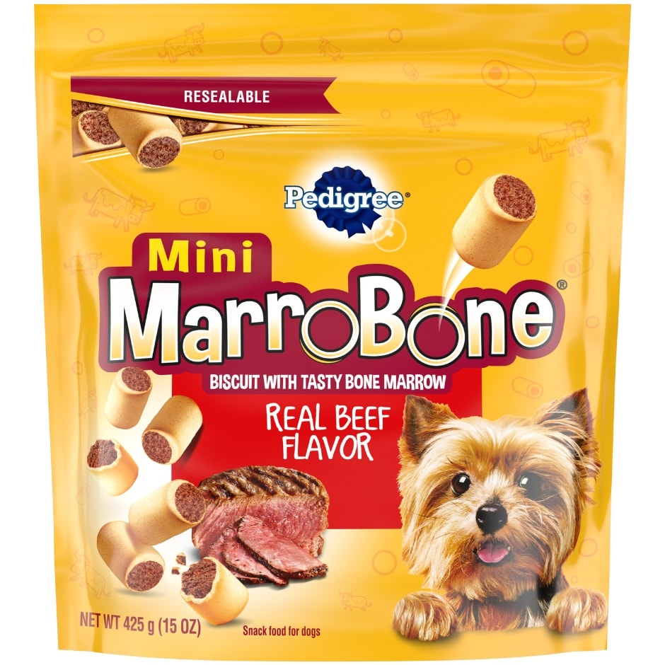 Pedigree Mini Marrobone Real Beef Dog Biscuits 15 Oz Family Dollar