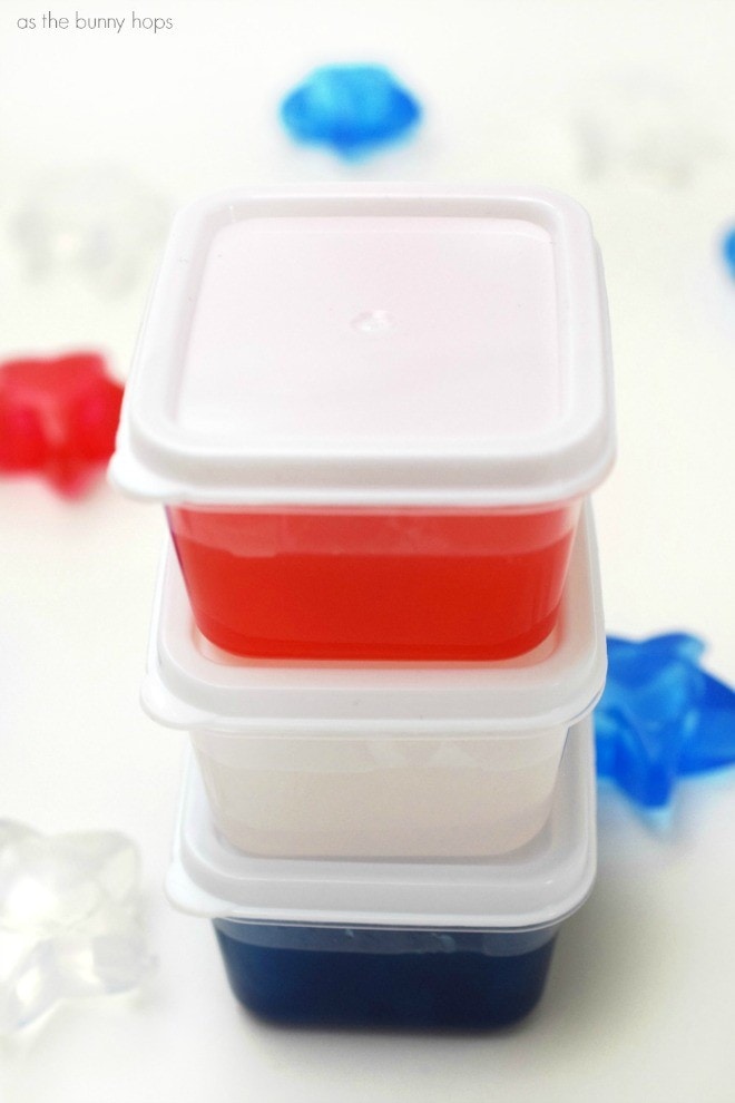 Diy Red White And Blue Slime Party Favors Family Dollar